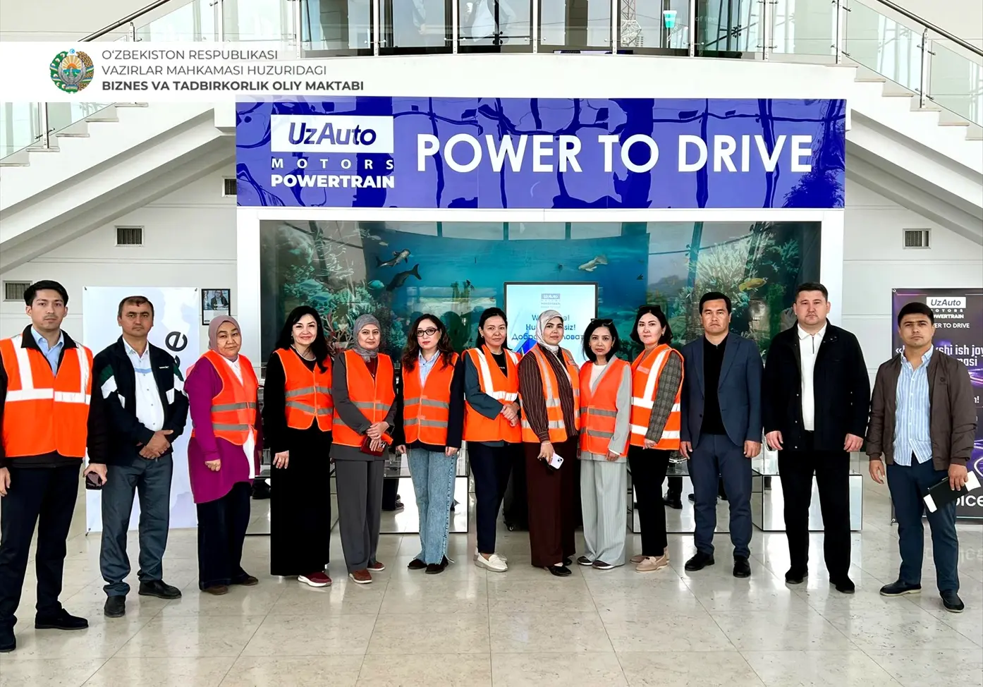“UzAuto Motors Powertrain” AJga amaliy taşrif